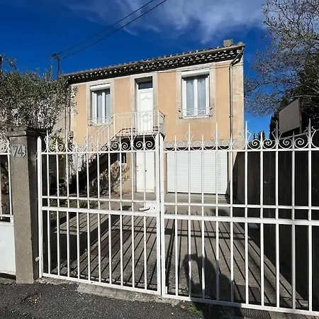 דירה La Maison De Camille Climatisation Parking Prive Wifi קרקסון