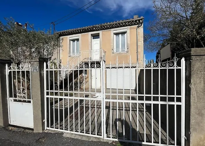 דירה La Maison De Camille Climatisation Parking Prive Wifi קרקסון